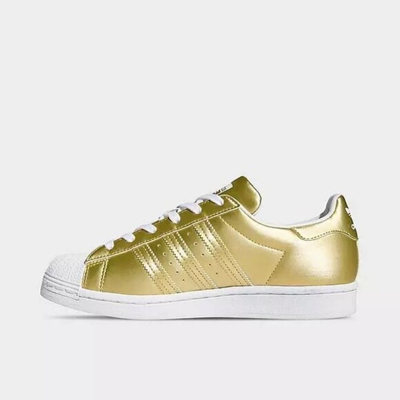 Adidas Superstar 'Gold Metallic' - Picture 3 of 11